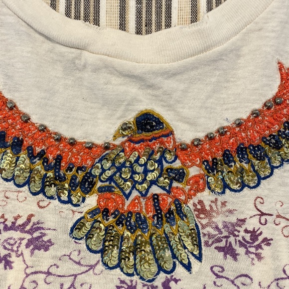 Free People Crop T-Shirt - S - NWOT💫 - Picture 2 of 8